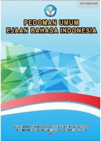 Image of Pedoman Umum Ejaan Bahasa Indonesia