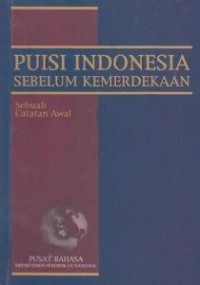 Image of Puisi Indonesia Sebelum Kemerdekaan